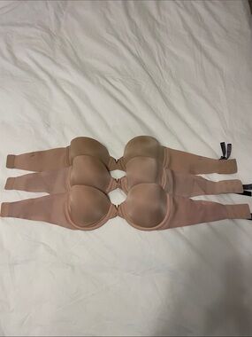 Victoria Secret Nude Strapless Bras - Set of 3 size|32C